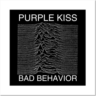 PURPLE KISS Classic Waveform: BBB Posters and Art